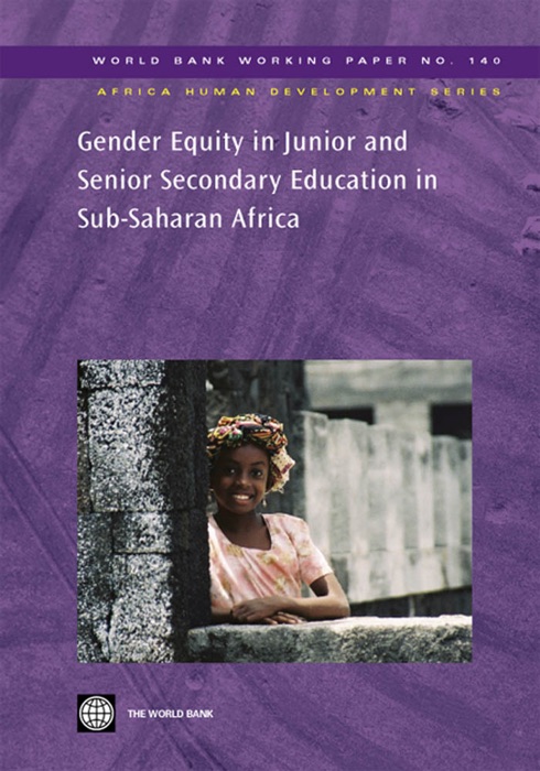 Gender Equity in Junior and Senior Secondary Education in Sub-Saharan Africa