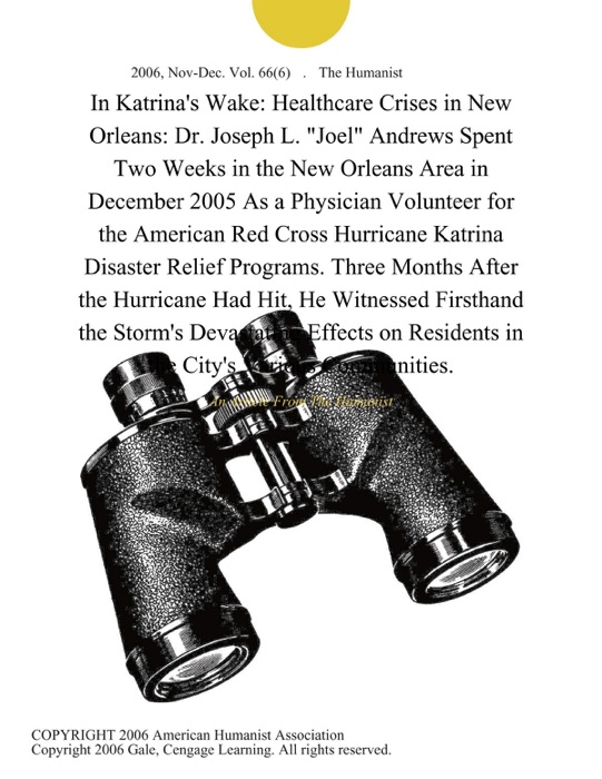 In Katrina's Wake: Healthcare Crises in New Orleans: Dr. Joseph L. 