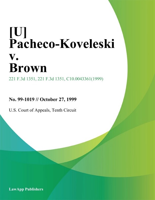 Pacheco-Koveleski v. Brown