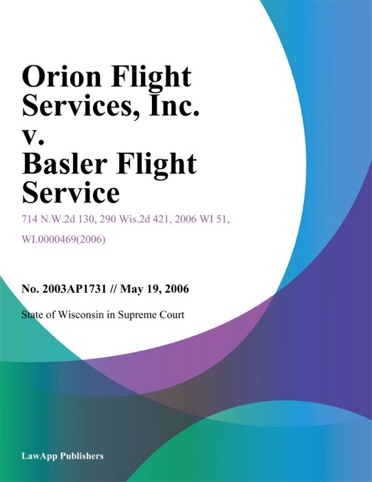 Orion Flight Services