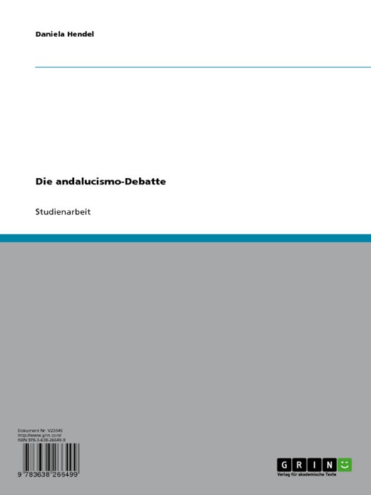 Die andalucismo-Debatte