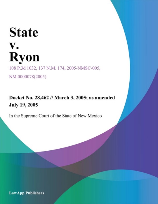 State V. Ryon