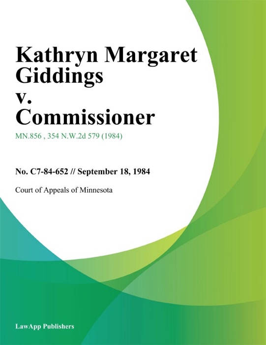 Kathryn Margaret Giddings v. Commissioner