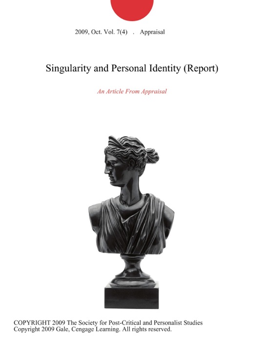 Singularity and Personal Identity (Report)