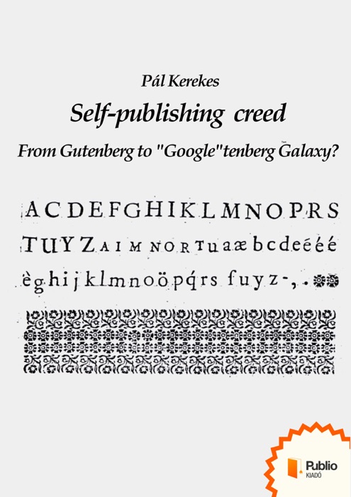 Self-publishing creed