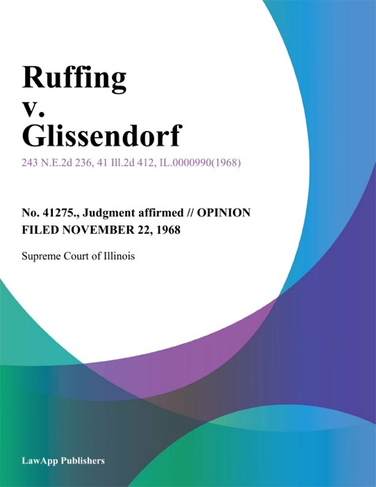 Ruffing v. Glissendorf