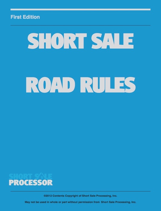 Short Sales Road Rules