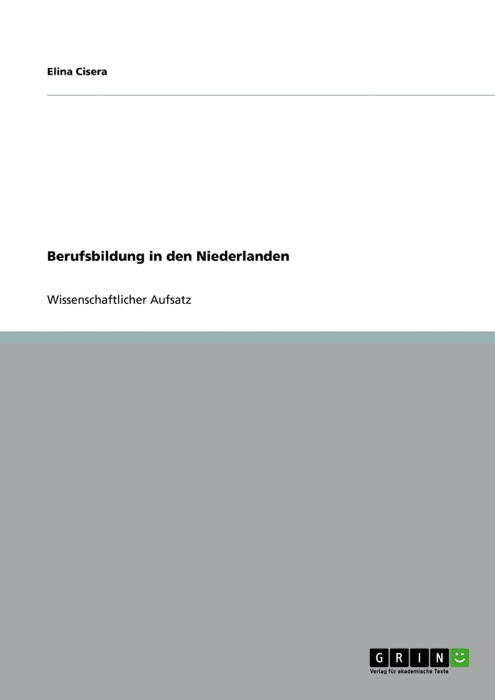Berufsbildung in den Niederlanden