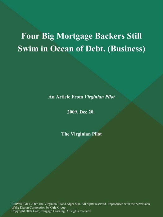 Four Big Mortgage Backers Still Swim in Ocean of Debt (Business)