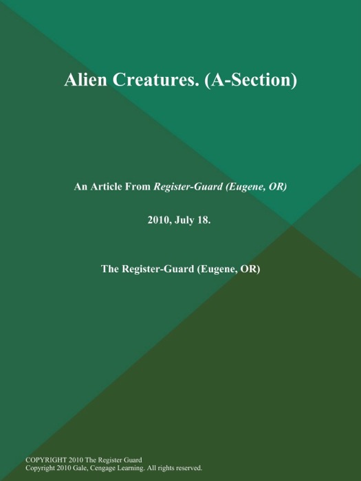 ALIEN Creatures (A-Section)