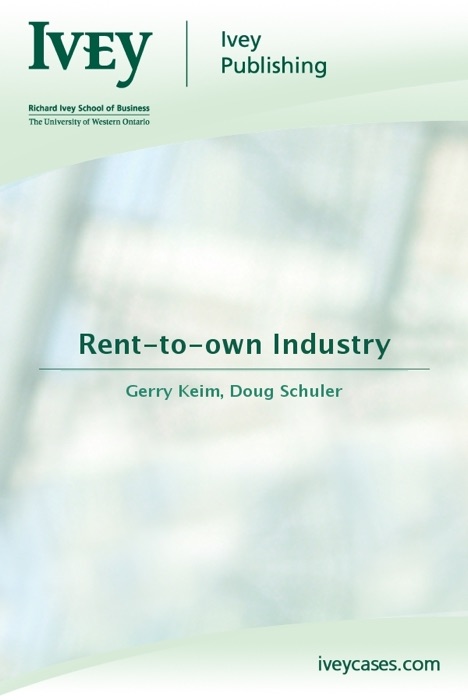 Rent-to-own Industry