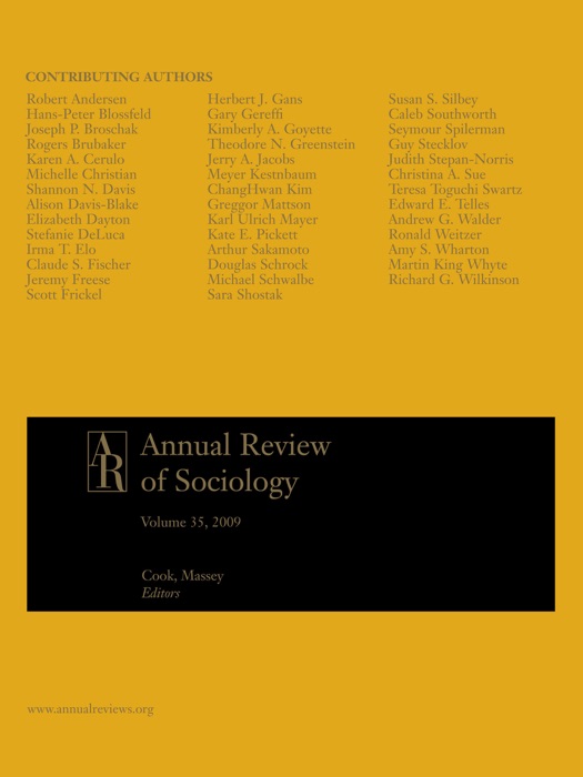 Annual Review of Sociology