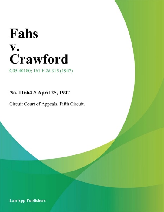 Fahs V. Crawford
