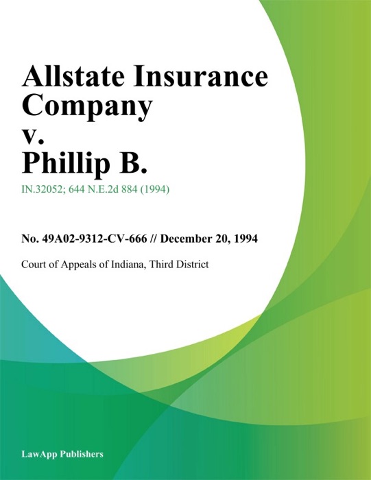 Allstate Insurance Company v. Phillip B.