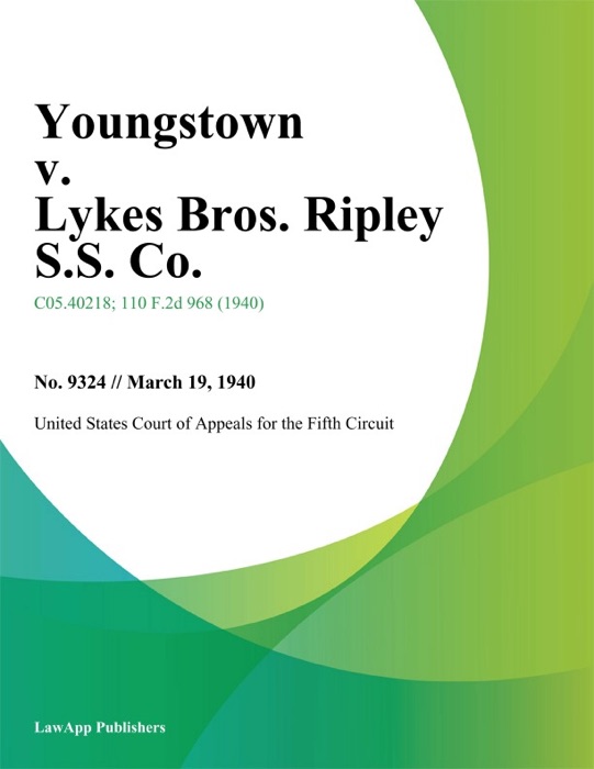 Youngstown v. Lykes Bros. Ripley S.S. Co.