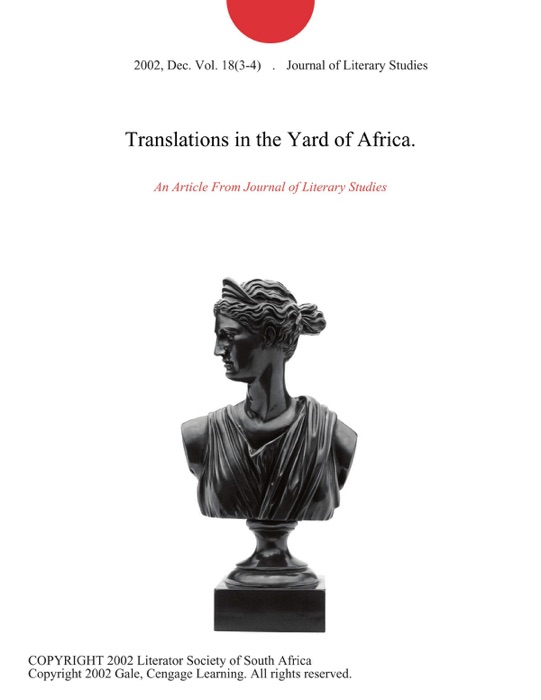Translations in the Yard of Africa.