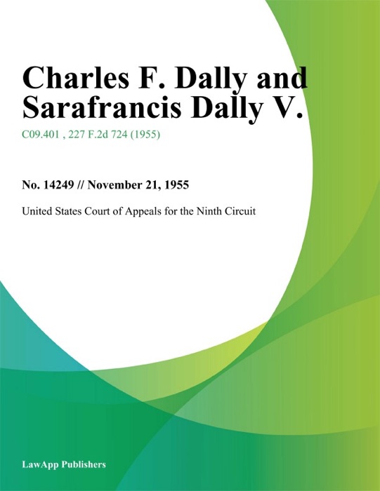 Charles F. Dally and Sarafrancis Dally V.
