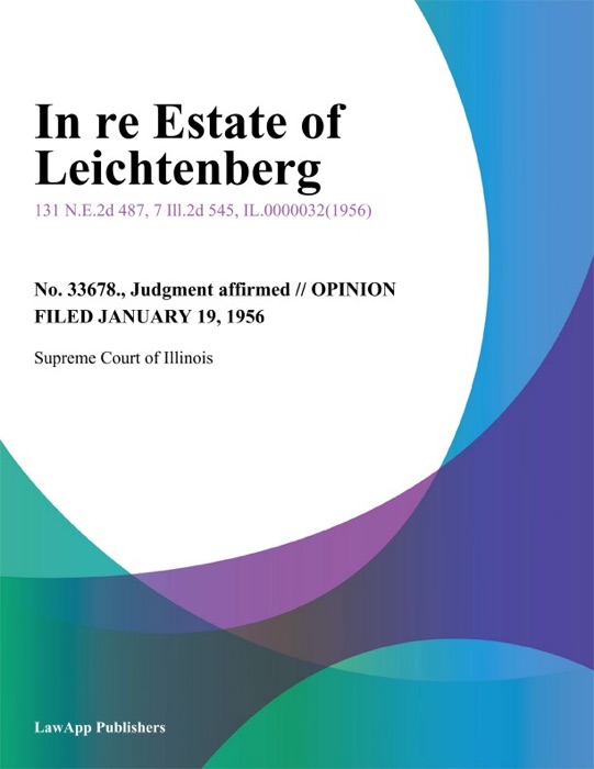 In re Estate of Leichtenberg