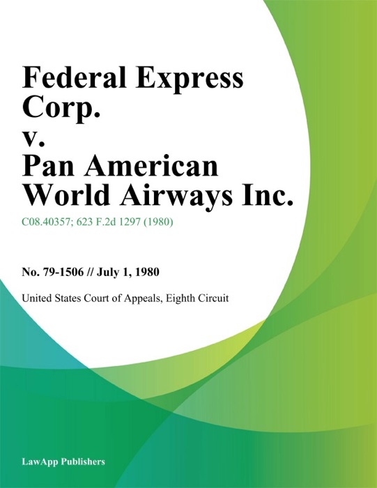 Federal Express Corp. v. Pan American World Airways Inc.