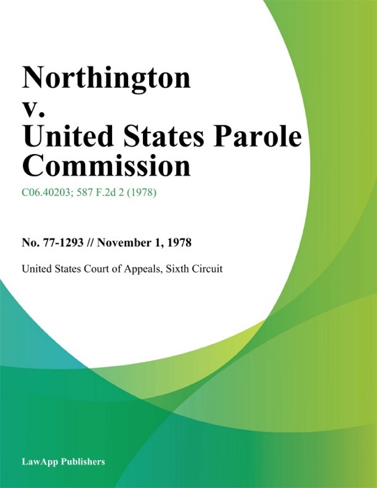 Northington v. United States Parole Commission