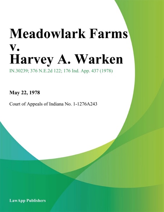 Meadowlark Farms v. Harvey A. Warken