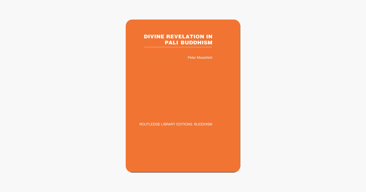 Divine Revelation in Pali Buddhism