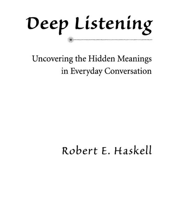 Deep Listening