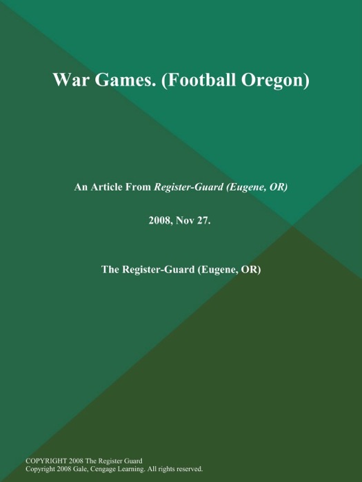 War Games (Football Oregon)