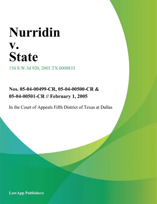 Nurridin v. State