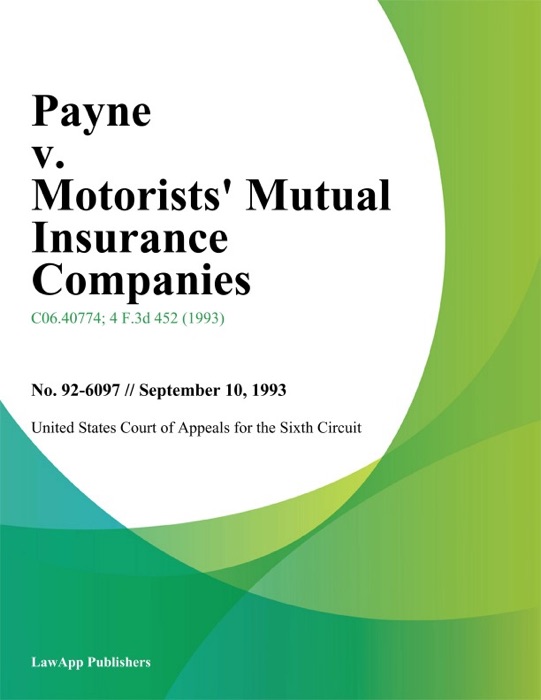 Payne v. Motorists Mutual Insurance Companies