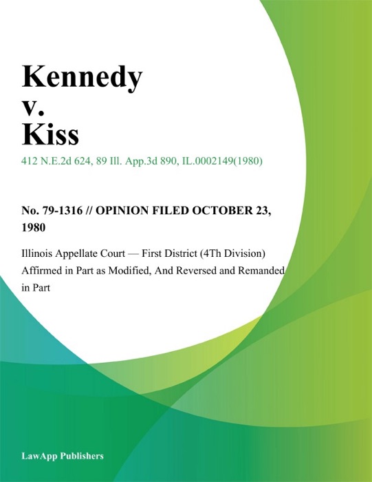Kennedy v. Kiss