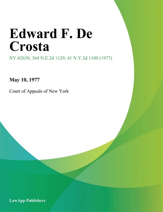 Edward F. De Crosta
