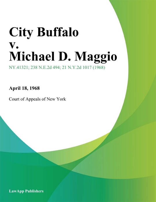 City Buffalo v. Michael D. Maggio