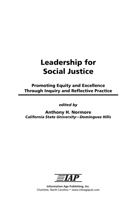 Leadership for Social Justice