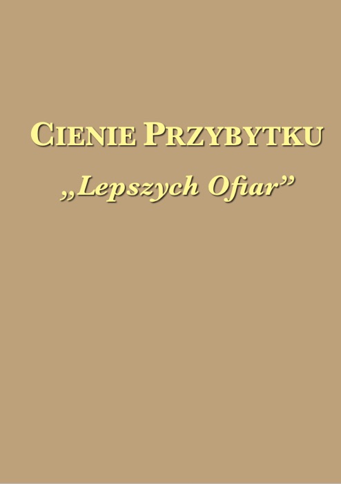 Cienie Przybytku