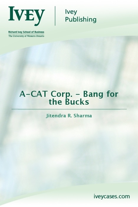 A-CAT Corp. - Bang for the Bucks