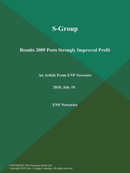 S-Group: Results 2009 Posts Strongly Improved Profit