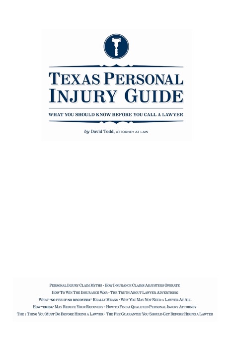 Texas Injury Guide