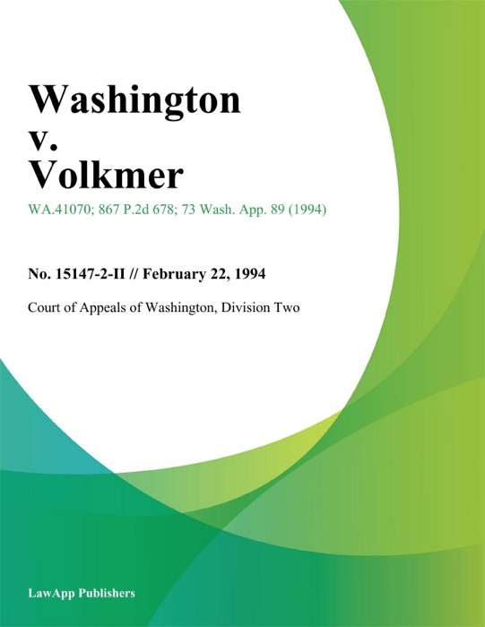 Washington v. Volkmer