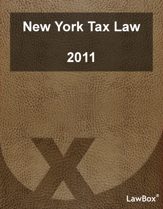 New York Tax Law 2011