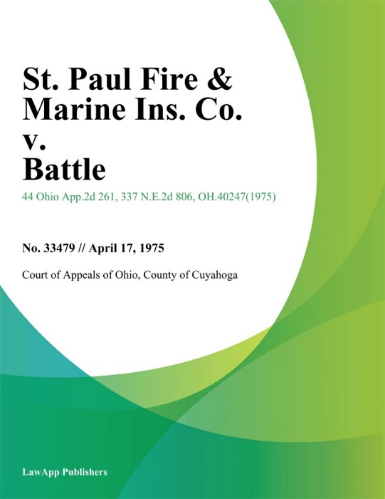 St. Paul Fire & Marine Ins. Co. v. Battle