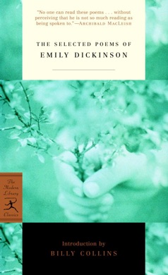 Capa do livro Selected Poems de Emily Dickinson
