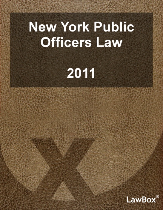New York Public Officers Law 2011