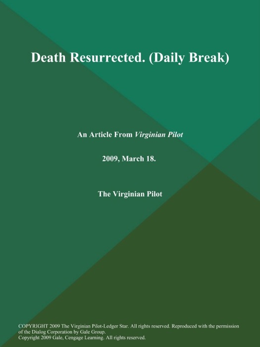 Death Resurrected (Daily Break)
