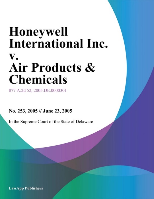 Honeywell International Inc. v. Air Products & Chemicals