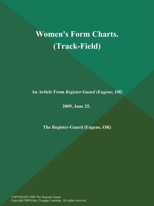 Women's Form Charts (Track-Field)