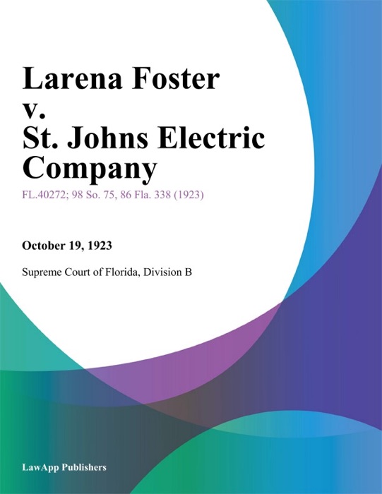 Larena Foster v. St. Johns Electric Company