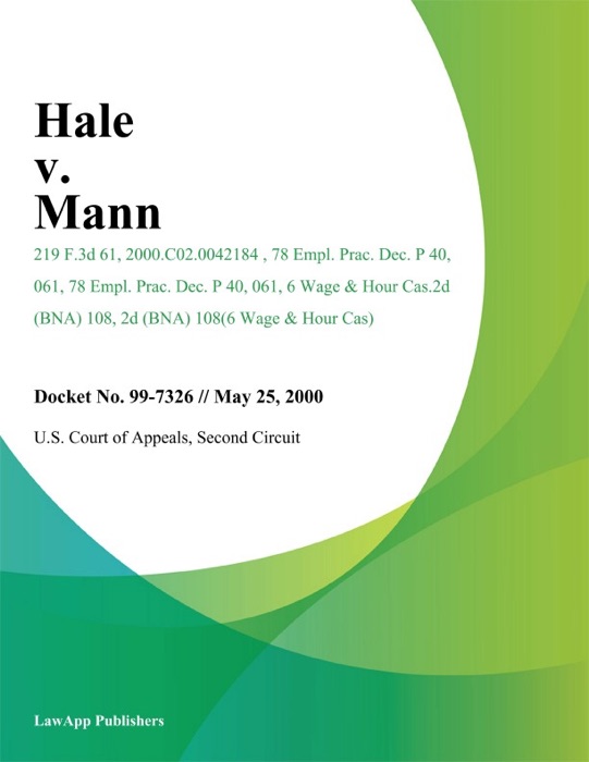 Hale v. Mann