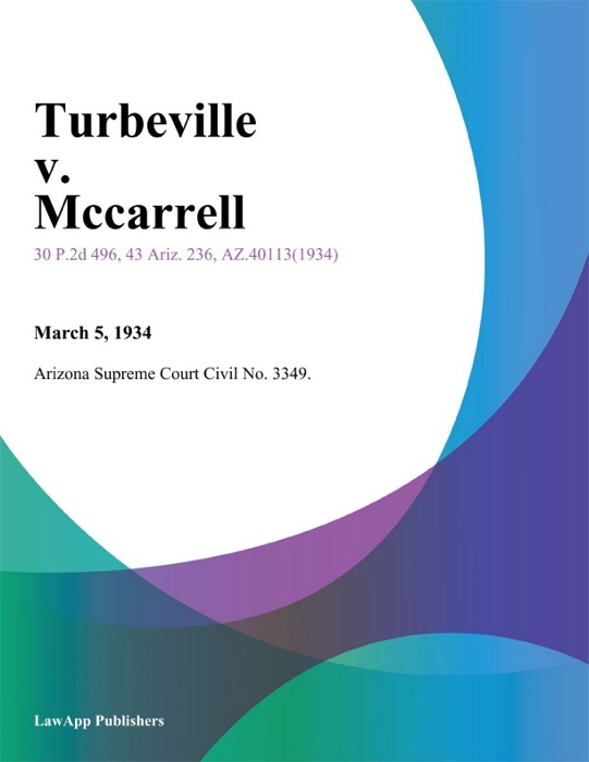 Turbeville v. Mccarrell