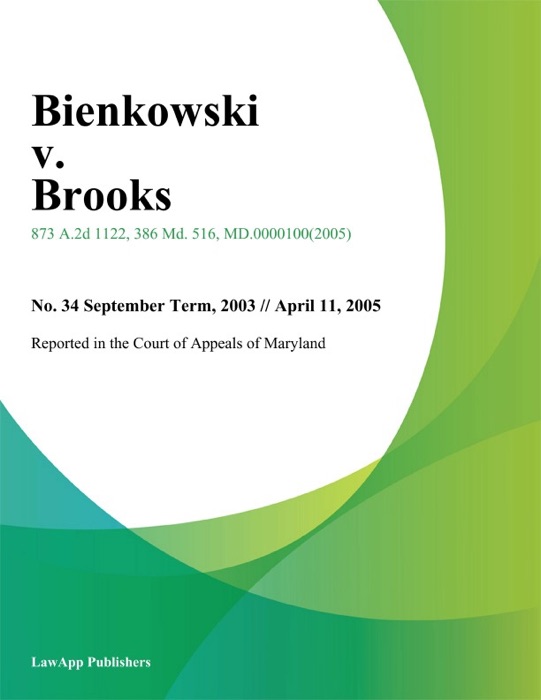 Bienkowski v. Brooks